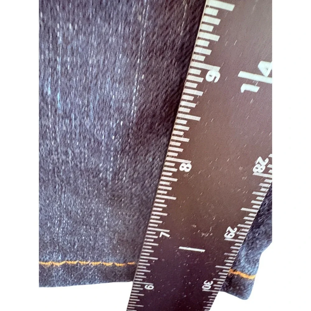 Levi's 514 Jeans Mens 34x32‎ (35x30) Blue Denim Stretch Dark Wash Straight Leg